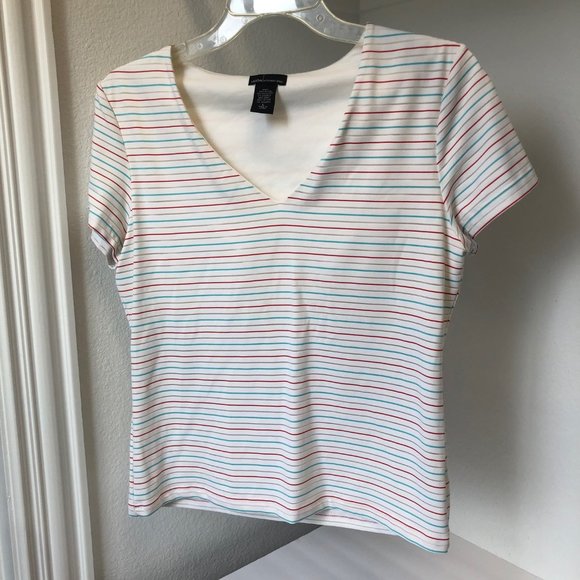 Moda International Victoria’s Secret striped top - Picture 1 of 6